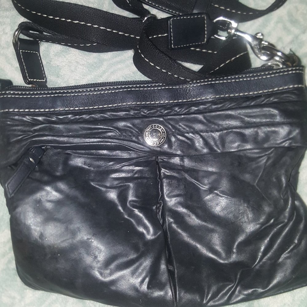 Black Coach mini purse